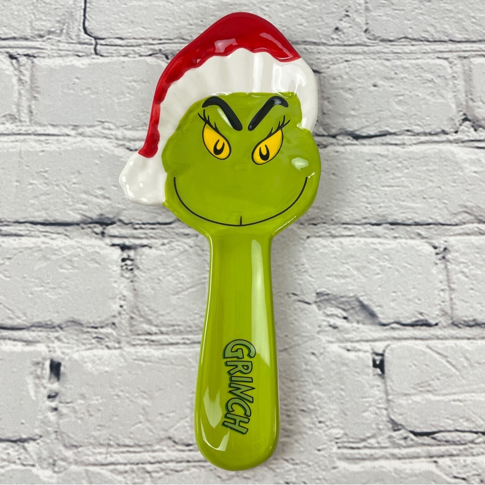 Dr. Suess The Grinch Stole Christmas Ceramic Spoon Rest
